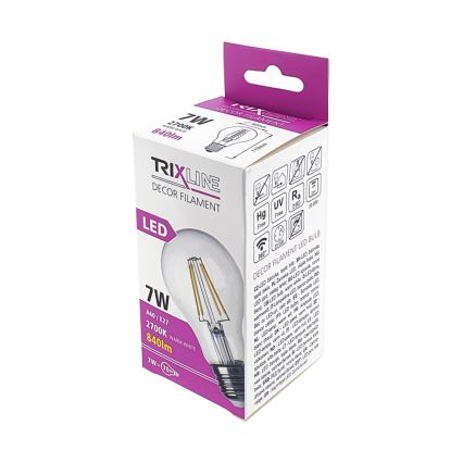 Lampadina LED FILAMENT VINTAGE A60 E27/7W/230V 2700K