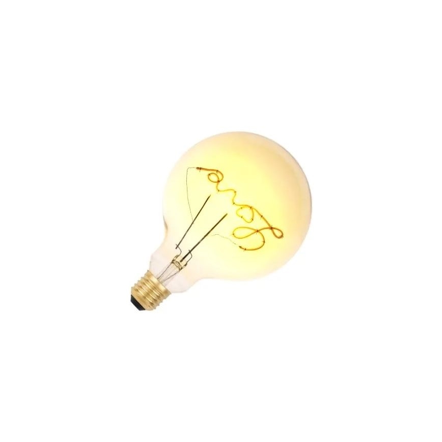 Lampadina LED FILAMENT VINTAGE LOVE G125 E27/2W/230V 2000K