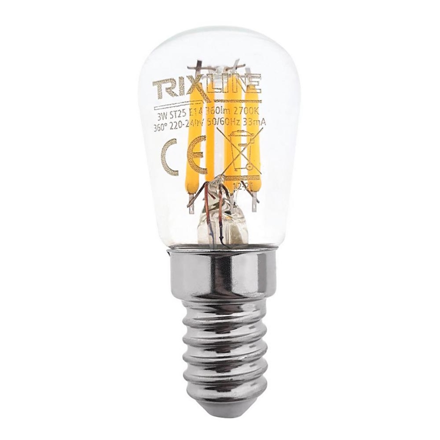 Lampadina LED FILAMENT VINTAGE ST25 E14/3W/230V 2700K