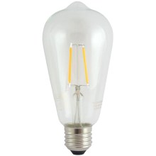 Lampadina LED FILAMENT VINTAGE ST64 E27/4W/230V 2700K