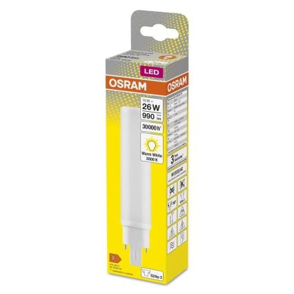 Lampadina LED G24q-3/10W/230V 3000K - Osram