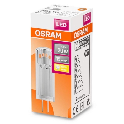 Lampadina LED G4/1,8W/12V 2700K - Osram