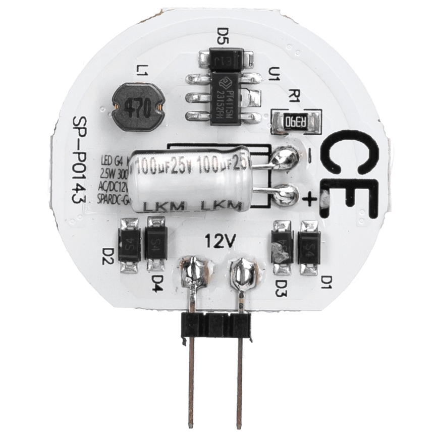 Lampadina LED G4/2,5W/12V 3000K - Aigostar