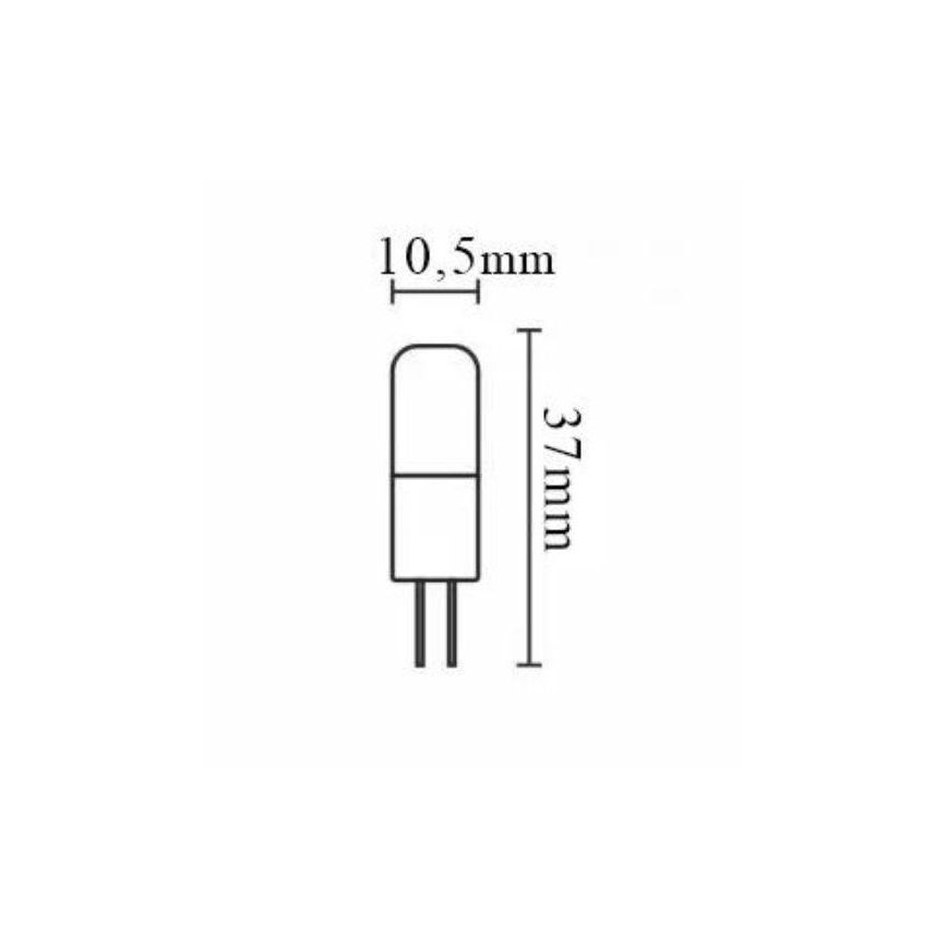 Confezione Da 10 Lampadine LED G4 3W, 12V-24V AC/DC, 2835SMD, 360°, Luce Fredda 6000-6500K - Sostituisce Alogene Da 30W