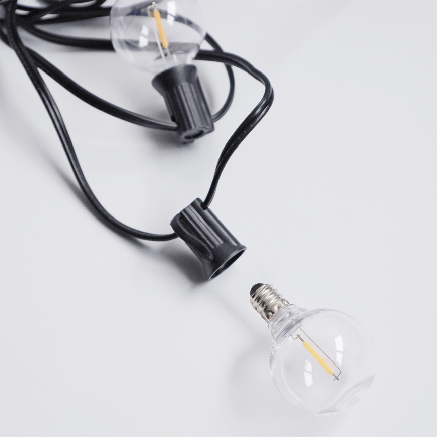 Lampadina LED G40 E12/0,6W/24V 6000K - Brilagi
