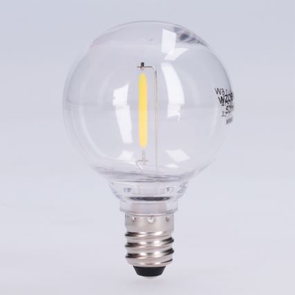 Lampadina LED G40 E12/0,6W/24V 6000K - Brilagi