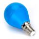Lampadina LED G45 E14/4W/230V blu - Aigostar