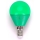 Lampadina LED G45 E14/4W/230V verde - Aigostar