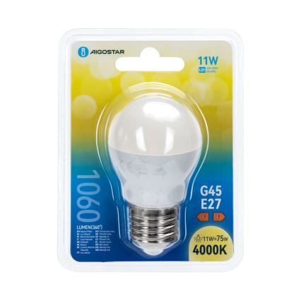 Lampadina LED G45 E27/11W/230V 4000K - Aigostar