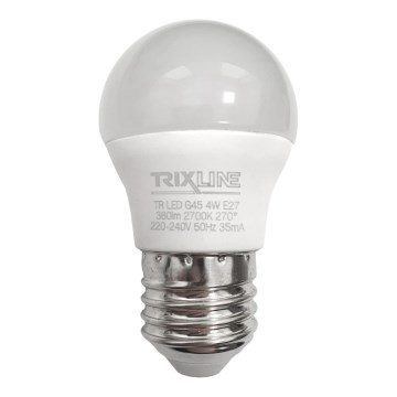 Lampadina LED G45 E27/4W/230V 2700K