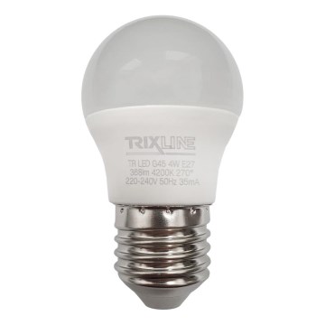 Lampadina LED G45 E27/4W/230V 4200K