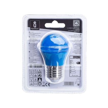 Lampadina LED  G45 E27/4W/230V blu - Aigostar