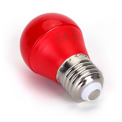 Lampadina LED G45 E27/4W/230V rossa - Aigostar