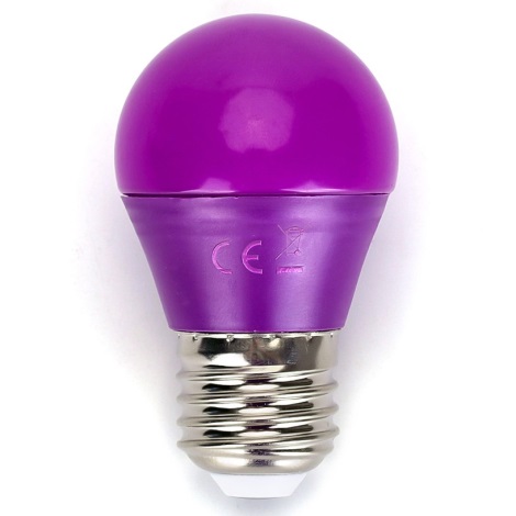 Lampadina LED  G45 E27/4W/230V viola - Aigostar