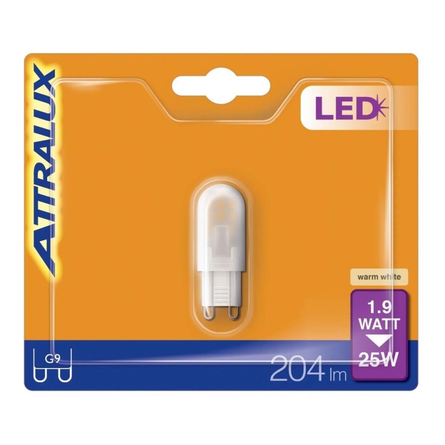 Lampadina LED G9/1,9W/230V 2700K - Attralux