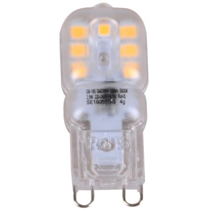 Lampadina LED G9/2,5W/230V 3000K