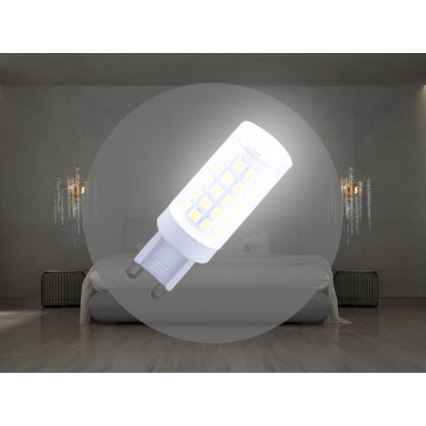 Lampadina LED G9/4,6W/230V 4000K
