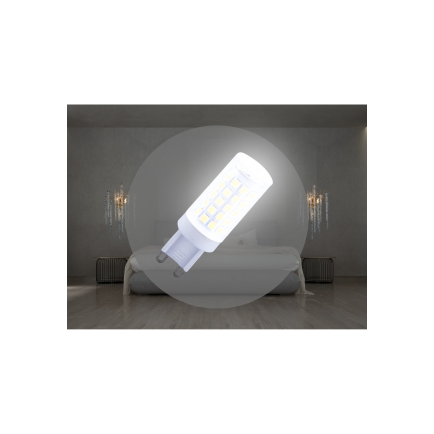 Lampadina LED G9/4,6W/230V 4000K
