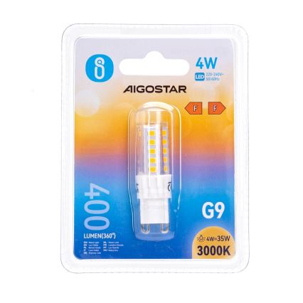 Lampadina LED G9/4W/230V 3000K - Aigostar