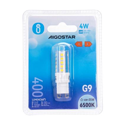 Lampadina LED G9/4W/230V 6500K - Aigostar