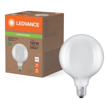 Lampadina LED GLOBE CLASSIC FILAMENT G125 E27/11,6W/230V 4000K - Ledvance
