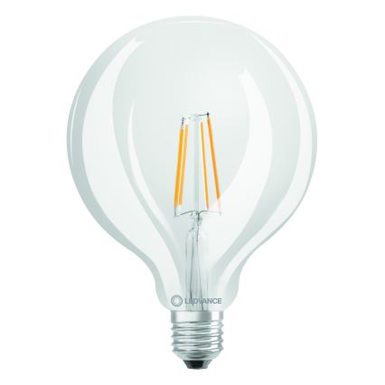 Lampadina LED GLOBE CLASSIC FILAMENT G125 E27/4W/230V 2700K - Ledvance