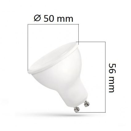 Lampadina LED GU10/6W/230V 4000K