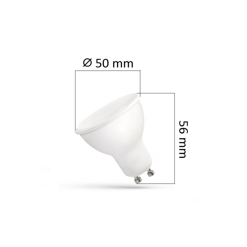 Lampadina LED GU10/6W/230V 4000K