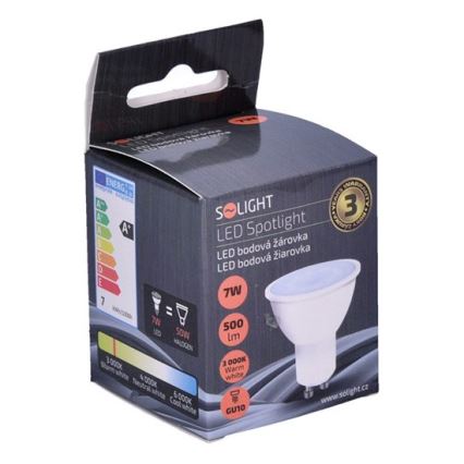 Lampadina LED GU10/7W/230V 3000K