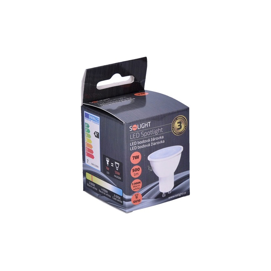 Lampadina LED GU10/7W/230V 3000K
