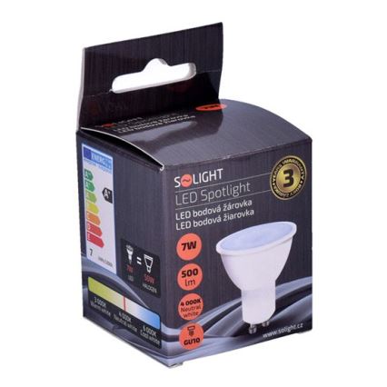 Lampadina LED GU10/7W/230V 4000K