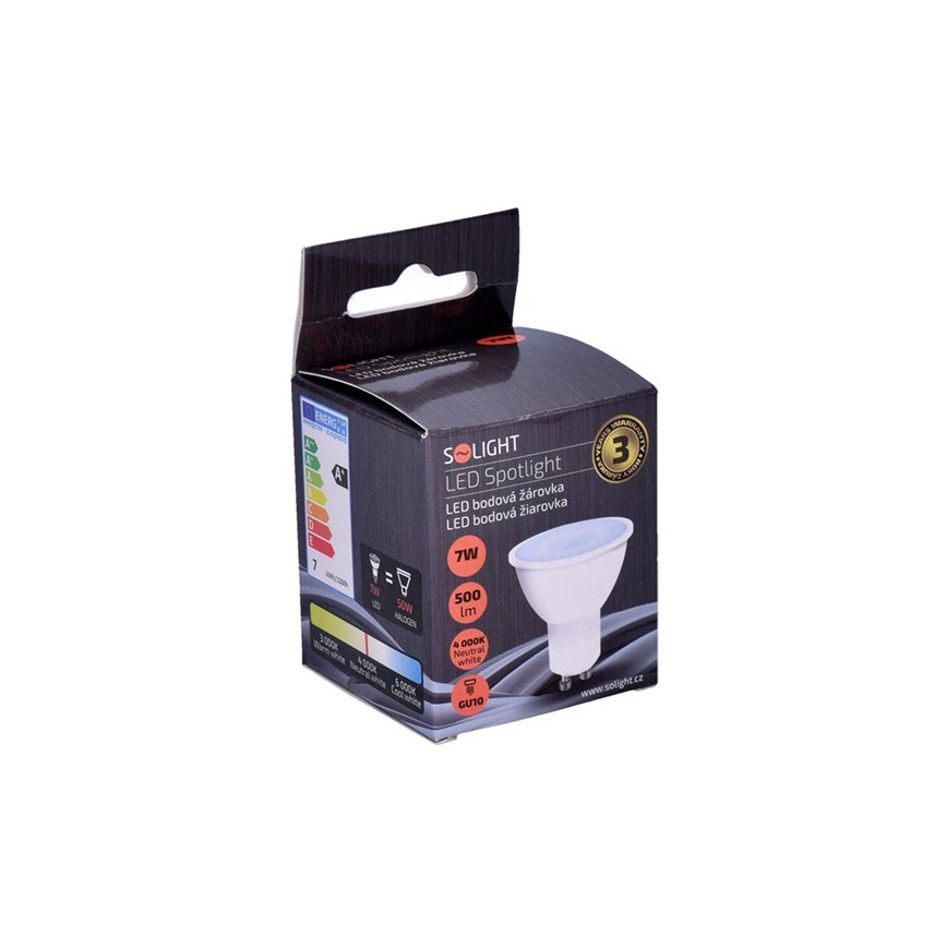 Lampadina LED GU10/7W/230V 4000K