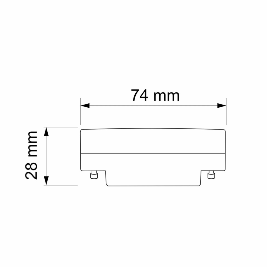 Lampadina LED GX53/6W/230V 4000K