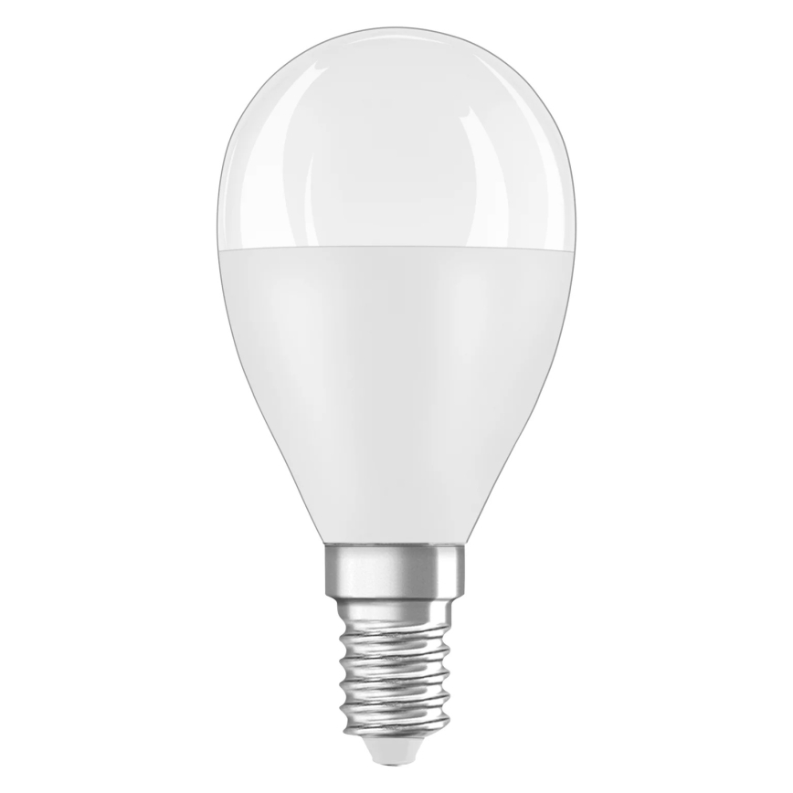 Lampadina LED in plastica riciclata P45 E14/7,5W/230V 2700K - Osram