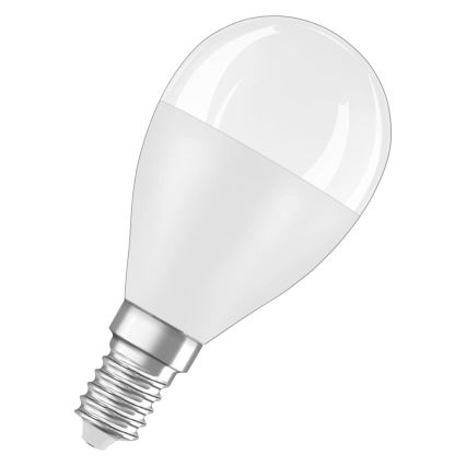 Lampadina LED in plastica riciclata P45 E14/7,5W/230V 2700K - Osram