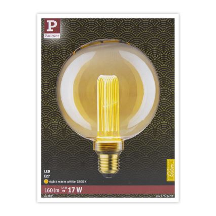 Lampadina LED INNER G125 E27/3,5W/230V 1800K - Paulmann 28875