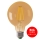Lampadina LED LEDSTAR AMBER G80 E27/8W/230V 2200K