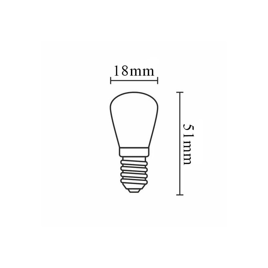 Lampadina LED MINI E14/3,5W/230V 4000K