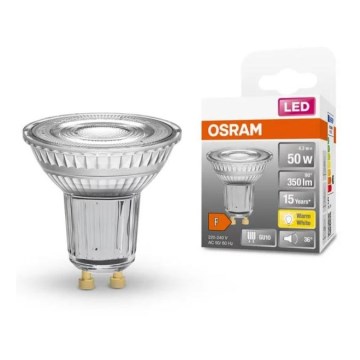 Lampadina LED PAR16 GU10/4,3W/230V 2700K - Osram