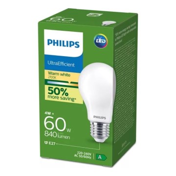 Lampadina LED Philips E27/4W/230V 2700K