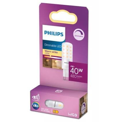 Lampadina LED Philips G9/4W/230V 2700K