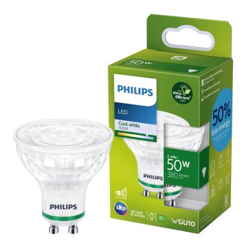 Lampadina LED Philips GU10/2,4W/230V 4000K