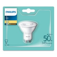 Lampadina LED Philips GU10/4,7W/230V 2700K