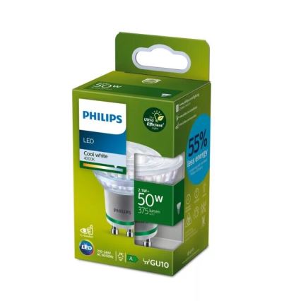 Lampadina LED Philips PAR16 GU10/2,1W/230V 4000K