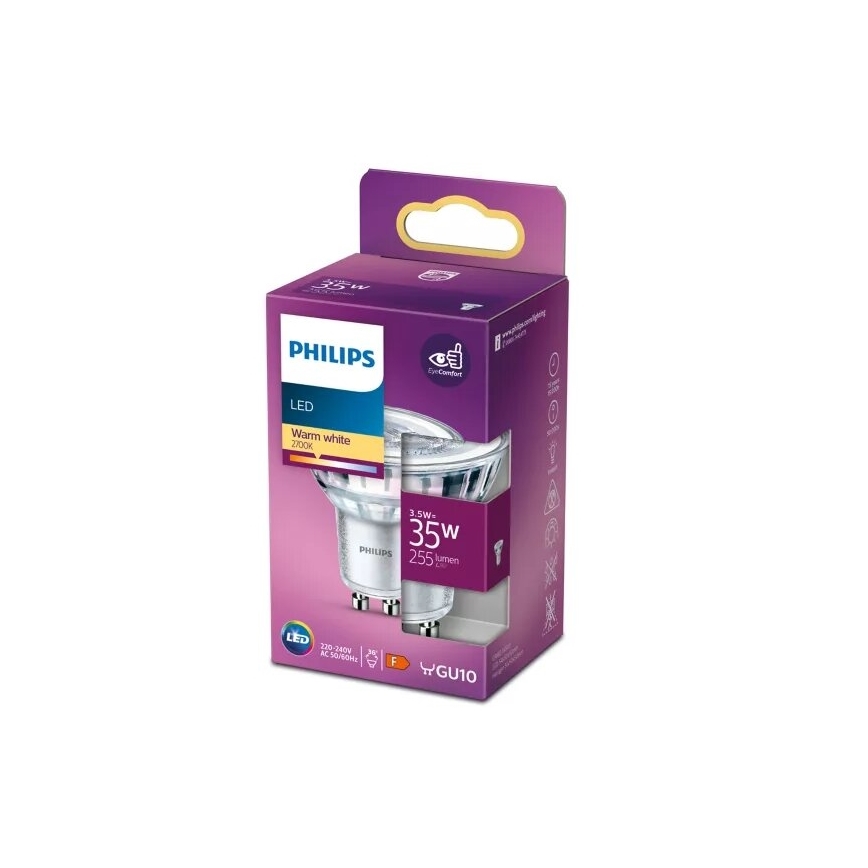 Lampadina LED Philips PAR16 GU10/3,5W/230V 2700K