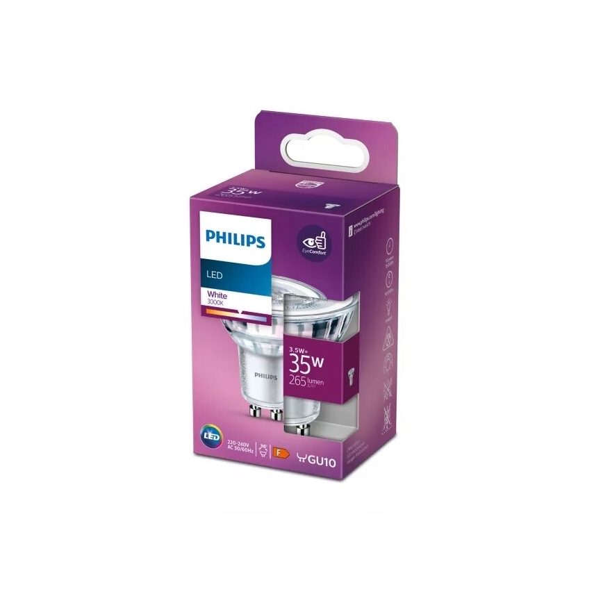 Lampadina LED Philips PAR16 GU10/3,5W/230V 3000K