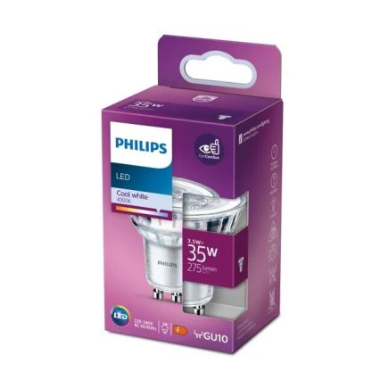 Lampadina LED Philips PAR16 GU10/3,5W/230V 4000K