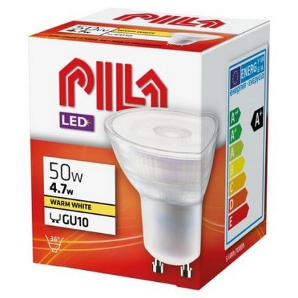 Lampadina LED Philips Pila PAR16 GU10/4,7W/230V 2700K