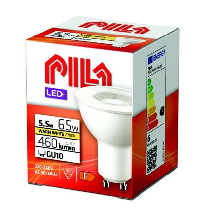 Lampadina LED Philips Pila PAR16 GU10/5,5W/230V 2700K