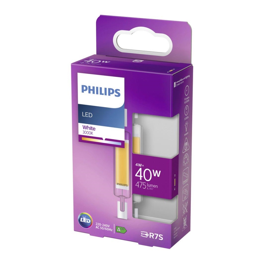 Lampadina LED Philips R7s/4W/230V 3000K 78mm